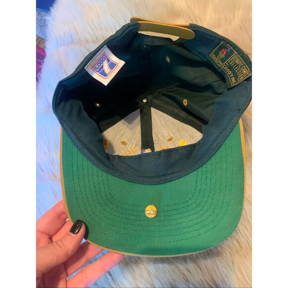 Vintage Atlanta 1996 Olympics Hat Snapback Green Logo 7 - Picture 7 of 8
